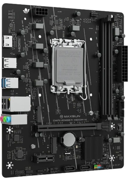 Challenger H610M-H LGA1700 Ddr4 3200MHZ M.2 HDMI Matx Intel Anakart modelleri