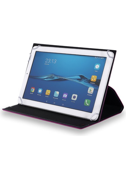 Kawai Freeman FREE-115 - 10.1" Tablet Uyumlu Standlı Üniversal Kapaklı Mor Tablet Kılıfı fırsatları