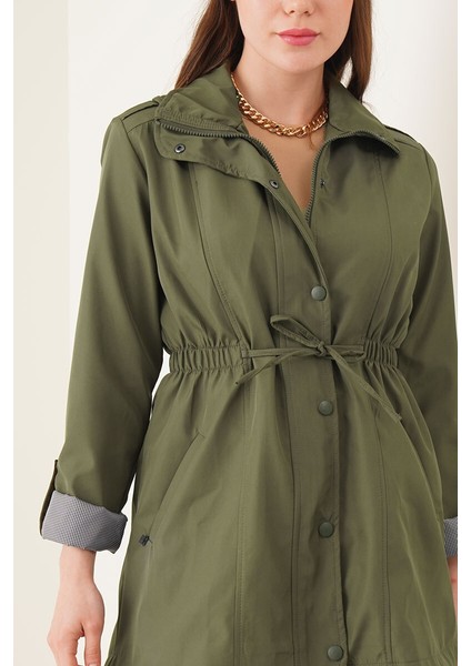 Kadın Pardesü&trençkot 5669 Haki fiyatları