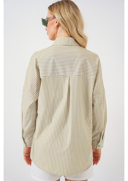 Kadın Gömlek 20332 Yeşil indirimleri