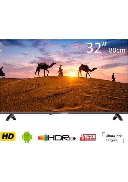 32HS24000 32" 80 Ekran Uydu Alıcılı Hd Android Tv fiyatları