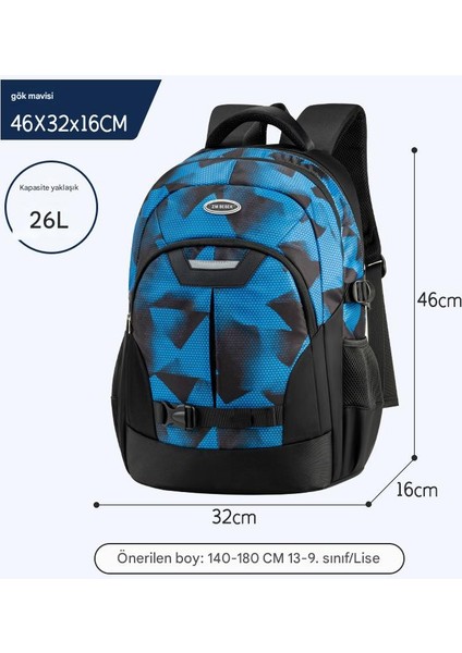 3-9. Sınıflar Için Ultra Hafif, Su Geçirmez Okul Çantası (Yurt Dışından) indirimleri