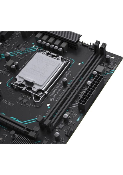 H610M 666 Wıfı Argb LGA1700 Ddr5 6000 Mhz M.2 HDMI Matx Intel Anakart modelleri