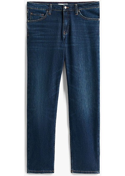 Kadın Milo Yüksek Bel Düz Paça Jean Pantolon - Mavi indirimleri