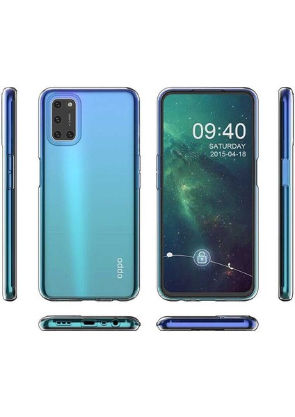 Oppo A52 Kılıf Süper Silikon Kapak