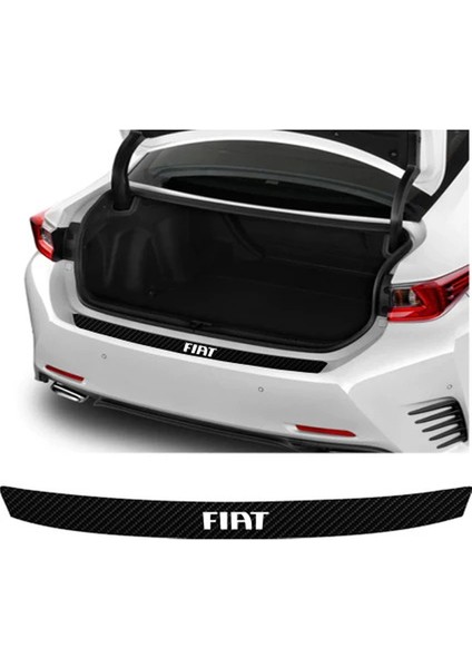 Fiat Coupe Arka Tampon Bagaj Koruyucu Sticker