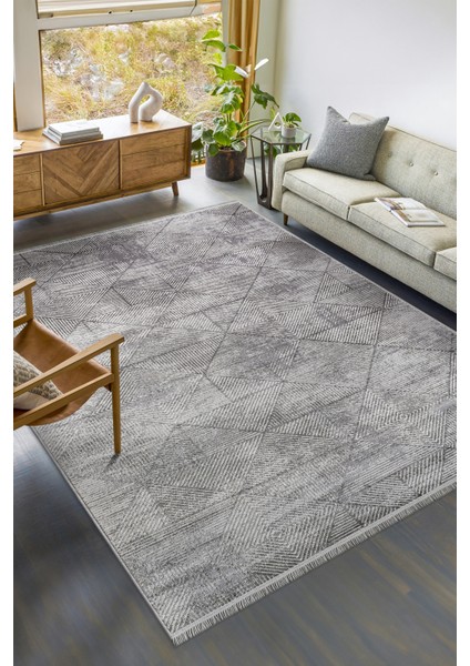 Antrasit Akrilik Dokuma Uzun Ömürlü Halı Antrasit Yolluk Koyu Renk Halı fırsatları