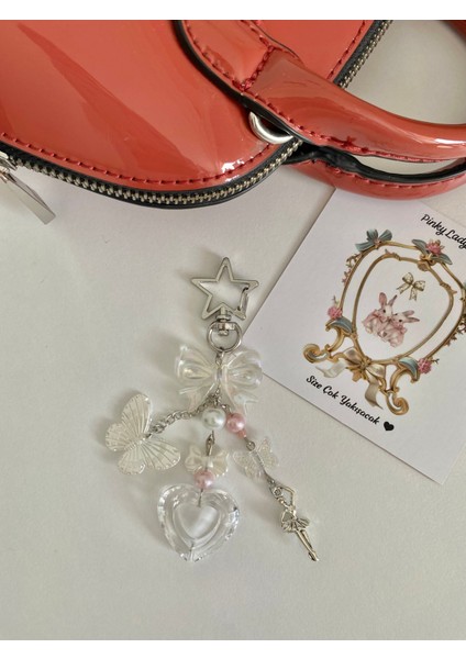 Yıldız Klipsli Kelebek Balerin Çanta Aksesuarı modelleri