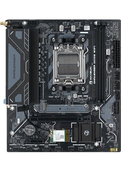 Challenger B650M Wıfı V2 Am5 Ddr5 6000 Mhz M.2 HDMI Matx Amd Anakart fiyatları