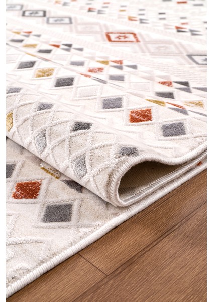 Akrilik Dokuma Renkli Uzun Ömürlü Dört Mevsim Akrilik Halı Yolluk