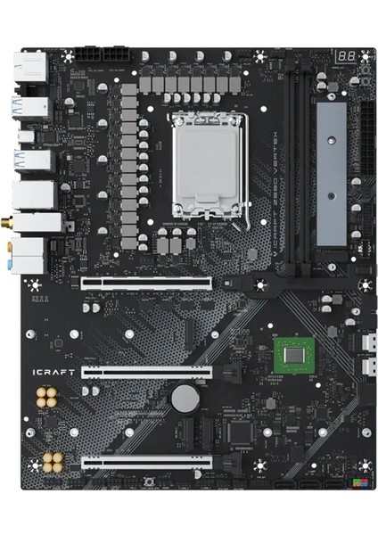 Icraft Z890 Vertex Wıfı LGA1851 Ddr5 9000 Mhz M.2 HDMI Atx Intel Anakart indirimleri