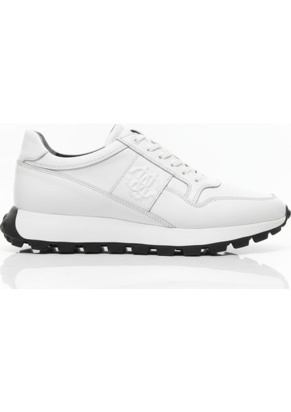 GR0426 Içi Dışı Hakiki Deri Çift Renk Uzun Darbe Emici Hafif Eva Taban Fitness Koşu Beyaz Spor Ayakkabı fiyatları