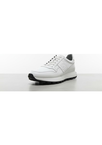 GR0426 Içi Dışı Hakiki Deri Çift Renk Uzun Darbe Emici Hafif Eva Taban Fitness Koşu Beyaz Spor Ayakkabı indirimleri