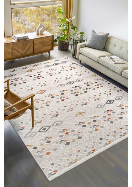 Akrilik Dokuma Renkli Uzun Ömürlü Dört Mevsim Akrilik Halı Yolluk