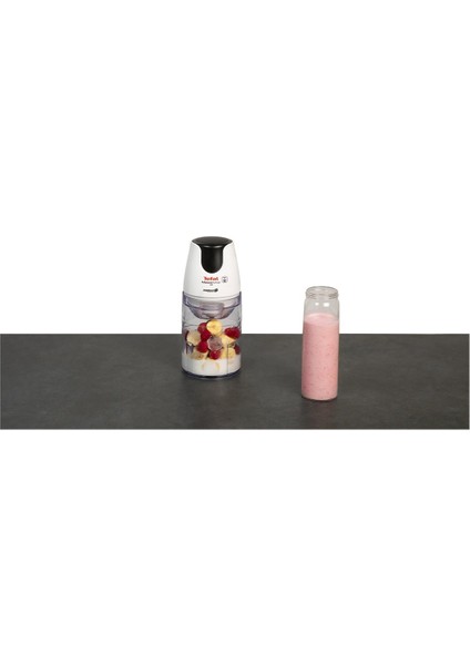 MasterChop Powelix 4 Bıçaklı Beyaz Rondo ve Doğrayıcı