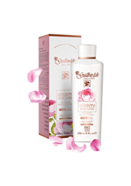 Gül Suyu Doğal ve Dermatolojik Olarak Test Edilmiş 250 ml Tüm Ciltler İçin fırsatları