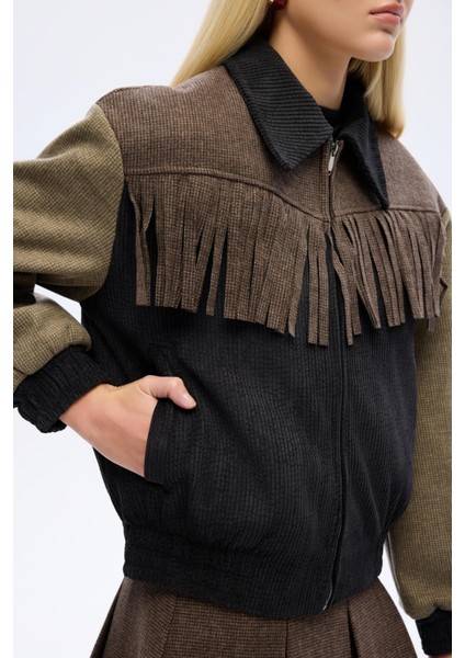 Kadın Ceket CKT01037 Siyah fırsatları