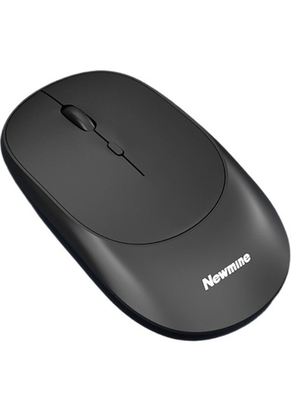 Newman Kablosuz Fare, Bluetooth Çift Modlu 2.4g Şarj Edilebilir Taşınabilir Dizüstü Ofis Faresi ile Uyumludur (Yurt Dışından)