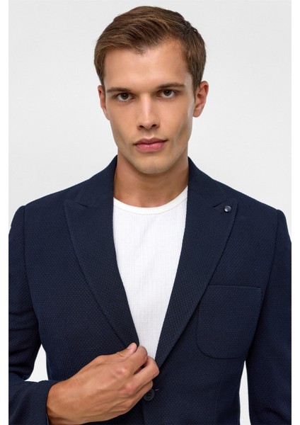 Erkek Slim Ceket CT2021600400 Lacivert modelleri