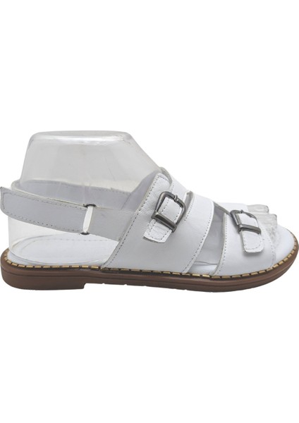 Hylos | Kadın Hakiki Deri Sandalet - Beyaz - 37 fiyatları