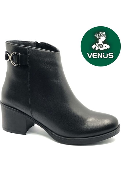 Arsendo Hakiki Deri Ortopedik Topuklu Kadın Bot