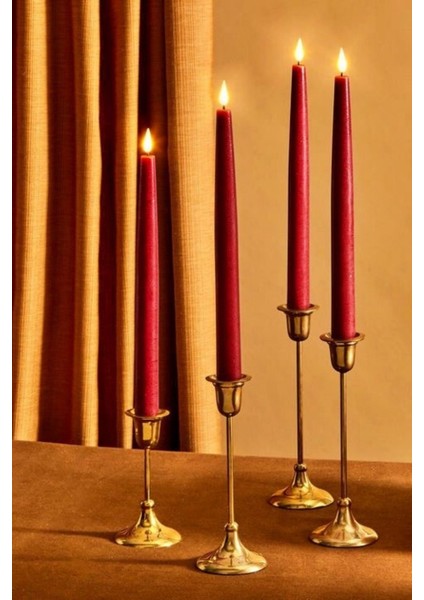 Şamdan Mum 4’lü Set