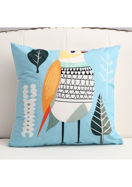 Karikatür Yastık Minderleri 2'li Paket (Yurt Dışından)