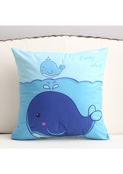 Karikatür Yastık Minderleri 2'li Paket (Yurt Dışından)