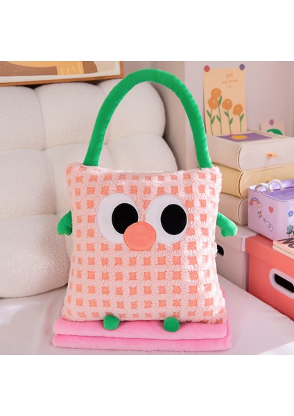 Dopamin Yastık Yorgan Çift Amaçlı Ikisi Bir Arada Araba Ofis Şekerleme Battaniyesi Sevimli Yastık Kanepe Yastığı (Yurt Dışından)