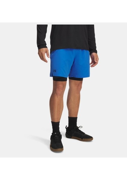 Erkek Ua Vanish Dokuma 2in1 Şort 1373764-402