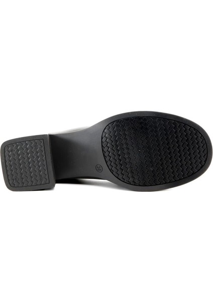 Miss Park Moda 386 K1457 Loafer Siyah Rugan Kadın Günlük Ayakkabı modelleri