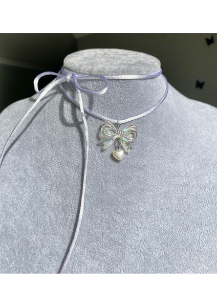 Ipli Bağlanabilir Coquette Aesthetic Fiyonk Kolye fiyatları