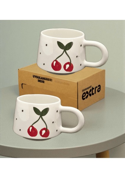 El Yapımı Hediyelik 2’li Kupa Seti fiyatları