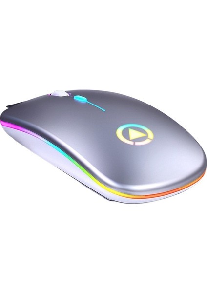 Şarj Edilebilir Bluetooth ve Aydınlatma Özellikli A2 Sessiz Kablosuz Fare - Bilgisayar Aksesuarları ve Ofis Faresi (Yurt Dışından) modelleri