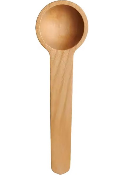 Ahşap Mini Kaşık Seti, Ölçü Kaşığı, 6 Parça Kaliteli, (3 Büyük, 3 Küçük)