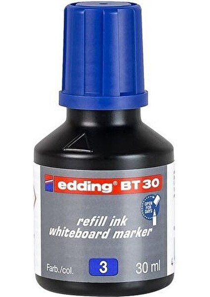 BT30 Siyah Tahta Kalemi Mürekkebi 30 ml Renkli Yazım İçin Uygun fırsatları