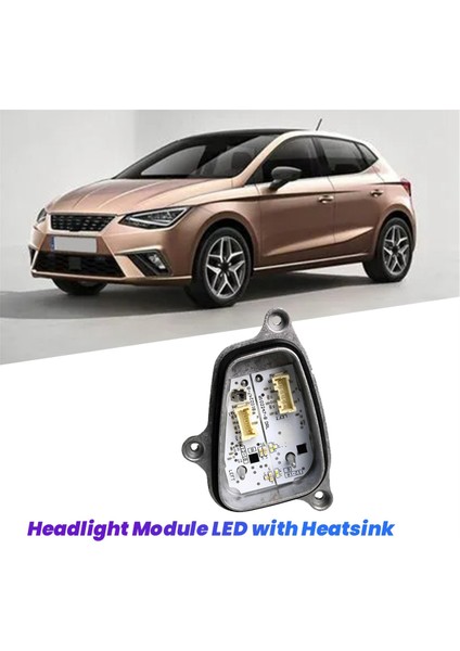 Araba Ön Far Modülü Seat Için Sıraç Ile LED Arona Kj7 2021-2024 Drl Işık Kaynak Modülü 6F0941475 Sol (Yurt Dışından) fırsatları