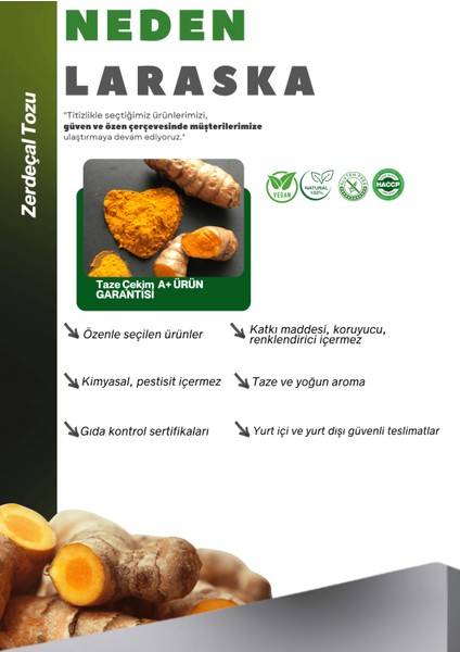 Toz Zerdeçal 50g Turmeric Ground modelleri