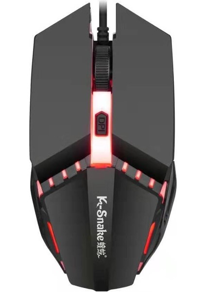 Viper M11 kablolu oyun aydınlatmalı fare e-spor LOL dizüstü bilgisayar masaüstü USB ofis ev (Yurt Dışından) modelleri