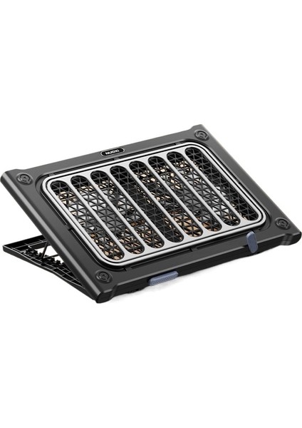 13-17 Inç Dizüstü Bilgisayarlar Için Evrensel Soğutma Pedi, Yüksekliği Ayarlanabilir, Katlanabilir Stand, Sessiz Soğutma Fanı (Metalik Değildir). (Yurt Dışından)