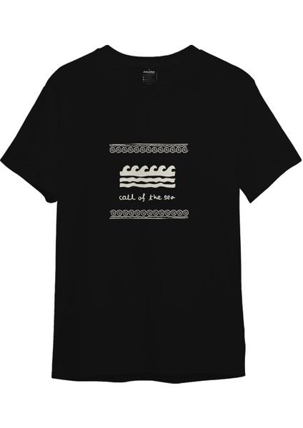Call Of The Sea Tişört - Siyah