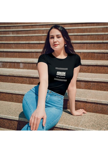 Call Of The Sea Tişört - Siyah fiyatları