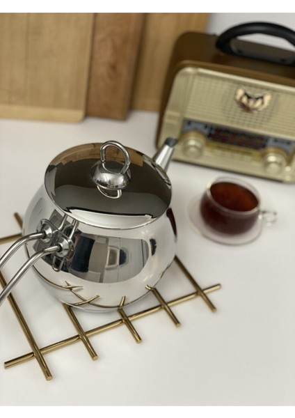 Küre 1.5 Litre Paslanmaz Çelik Bitki Çayı Demliği