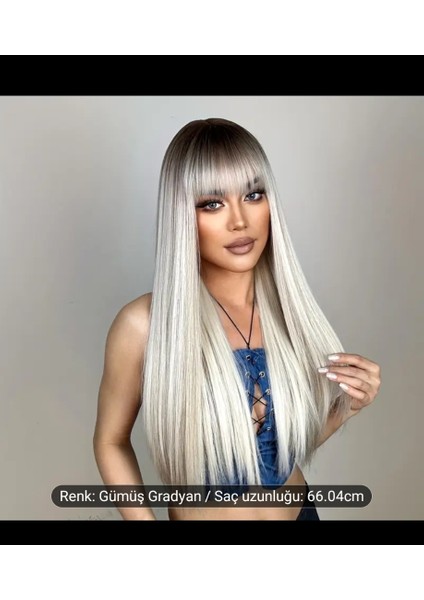 Peruk Tam Peruk Postiş Saç Yeni Nesil Saçlar Isıya Dayanıklı fiyatları