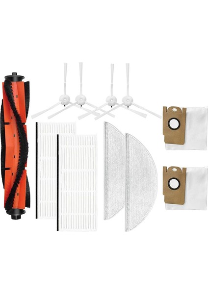 R1 / Pro Robot Süpürge Yedek Parçaları Filtre Paspas Bezi Toz Torbası (Yurt Dışından)