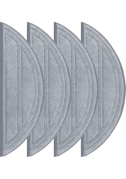 Q10 S5/Q10 S5+/Q10 X5/Q10 X5+/Q10 /Q10 Için 4 Adet Vakumlu Paspas Bezi + Temizleyici Yedek Parça Pedi (Yurt Dışından) modelleri