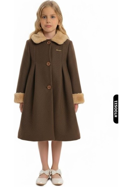 Kız Çocuk Kaban 8-12 Yaş 1054