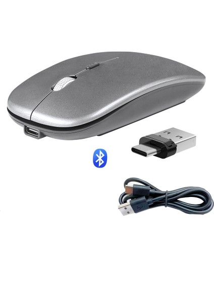 Apple Dizüstü Bilgisayar MacBook Kablosuz Pro Bluetooth Air Mouse M1 Sessiz M2 M3 M4 Için Uygundur (Yurt Dışından)