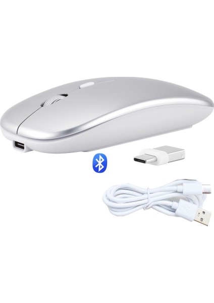Apple Dizüstü Bilgisayar MacBook Kablosuz Pro Bluetooth Air Mouse M1 Sessiz M2 M3 M4 Için Uygundur (Yurt Dışından)