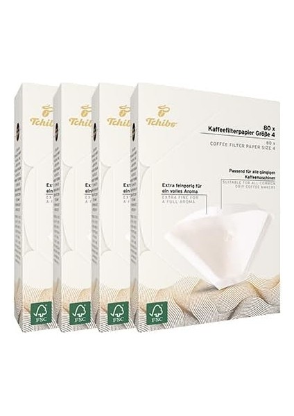 4 x 80 Adet Filtre Kahve Kağıdı fiyatları